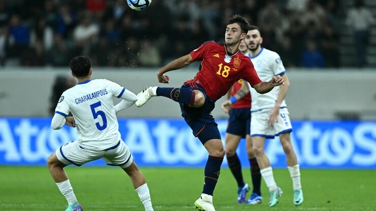 Spain just too good for Cyprus